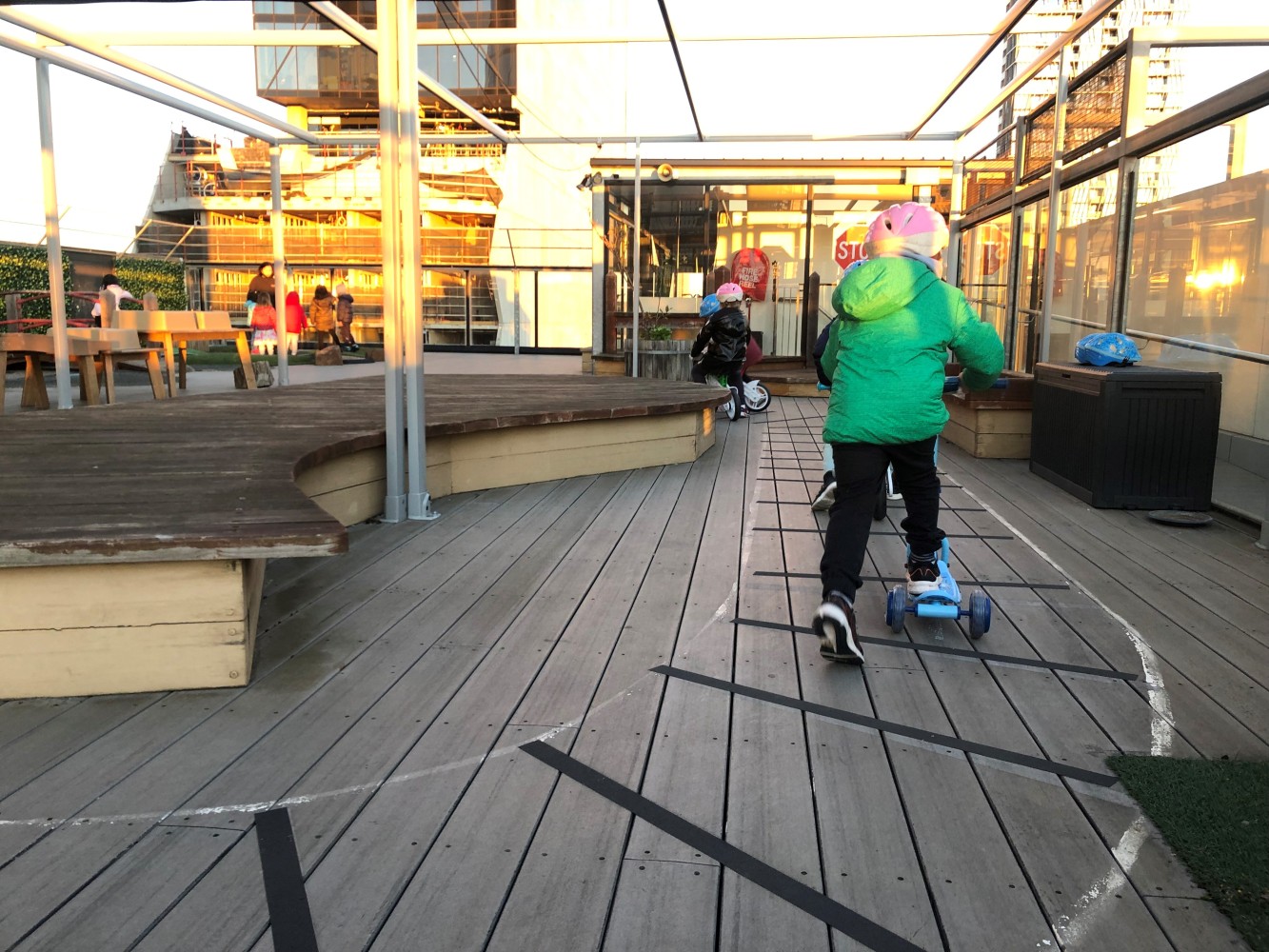 rooftop playground City Kids